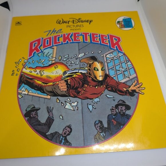 The Rocketeer - Walt Disney Pictures - 1991 Golden Look-Look Book NWOT - Picture 1 of 2